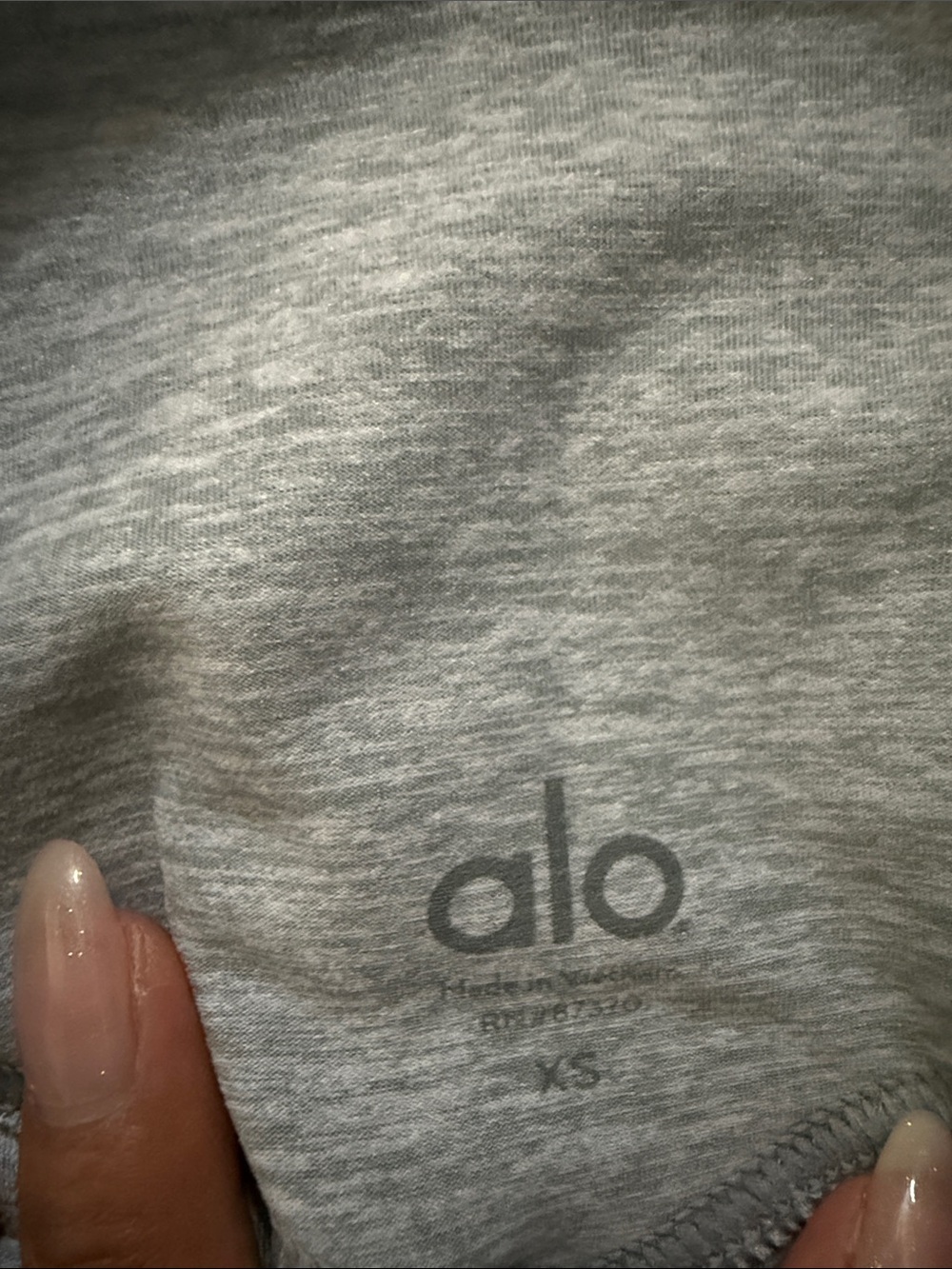 ALO Yoga Heather Gray High-Waist Leggings